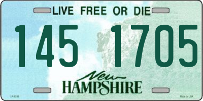 NH license plate 1451705