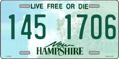 NH license plate 1451706