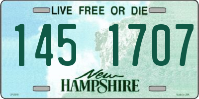 NH license plate 1451707