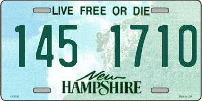 NH license plate 1451710