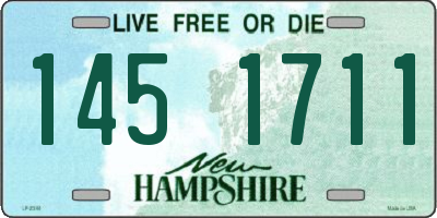 NH license plate 1451711