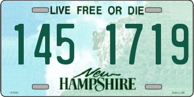 NH license plate 1451719