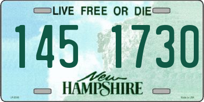 NH license plate 1451730