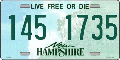 NH license plate 1451735