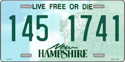 NH license plate 1451741