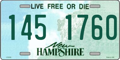 NH license plate 1451760