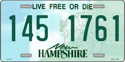 NH license plate 1451761