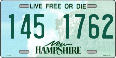 NH license plate 1451762