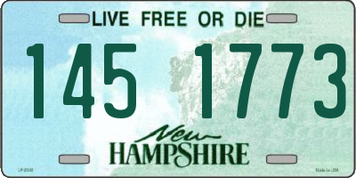 NH license plate 1451773