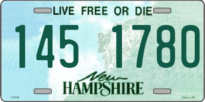 NH license plate 1451780