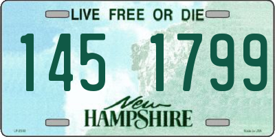 NH license plate 1451799