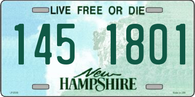 NH license plate 1451801