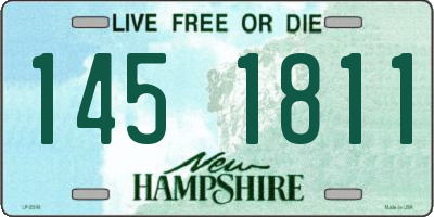 NH license plate 1451811