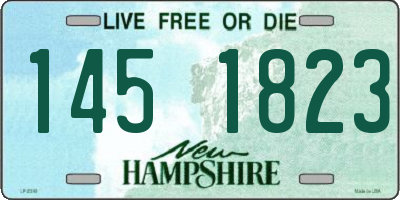 NH license plate 1451823