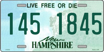 NH license plate 1451845