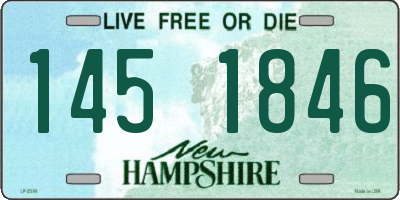 NH license plate 1451846