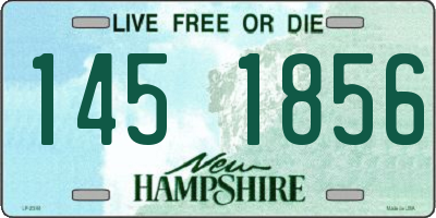 NH license plate 1451856
