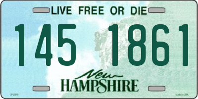 NH license plate 1451861