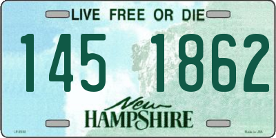 NH license plate 1451862