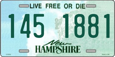 NH license plate 1451881