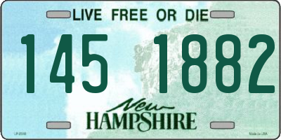 NH license plate 1451882