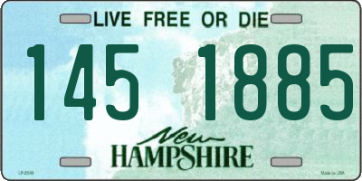 NH license plate 1451885