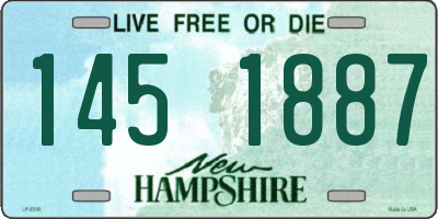 NH license plate 1451887