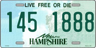 NH license plate 1451888