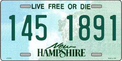 NH license plate 1451891