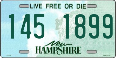 NH license plate 1451899