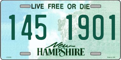 NH license plate 1451901