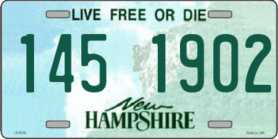 NH license plate 1451902