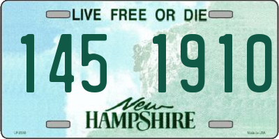 NH license plate 1451910