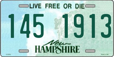NH license plate 1451913