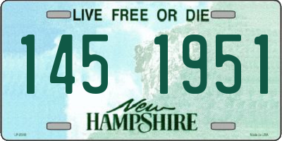 NH license plate 1451951