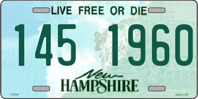 NH license plate 1451960