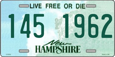 NH license plate 1451962