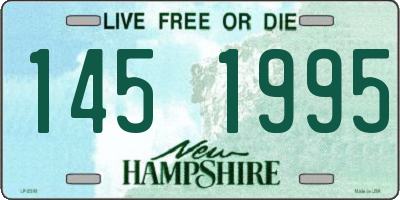 NH license plate 1451995