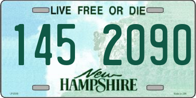 NH license plate 1452090