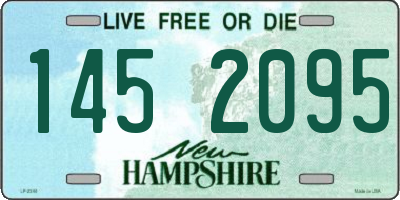 NH license plate 1452095
