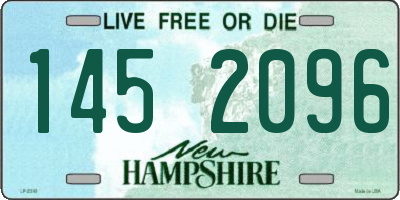 NH license plate 1452096