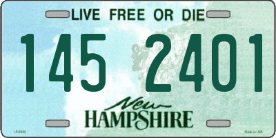 NH license plate 1452401