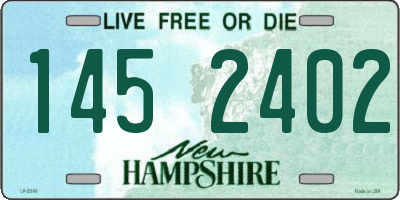 NH license plate 1452402