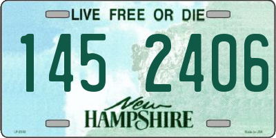 NH license plate 1452406