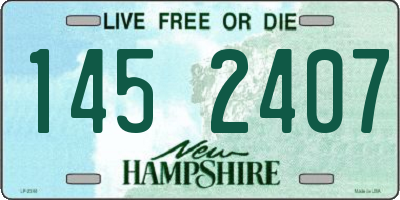 NH license plate 1452407