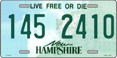 NH license plate 1452410