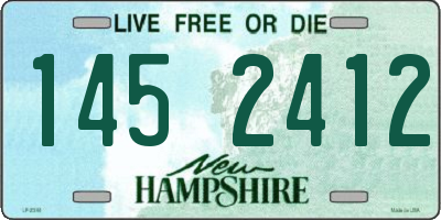 NH license plate 1452412
