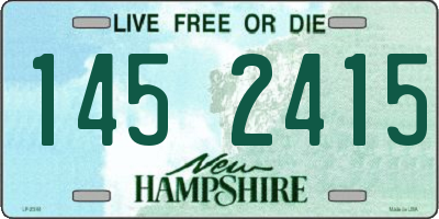NH license plate 1452415
