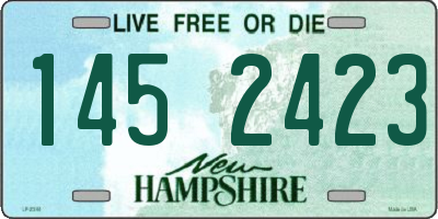 NH license plate 1452423