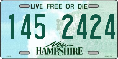 NH license plate 1452424